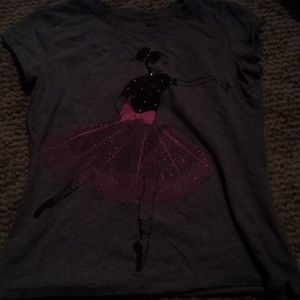 Kids ballerina t-shirt